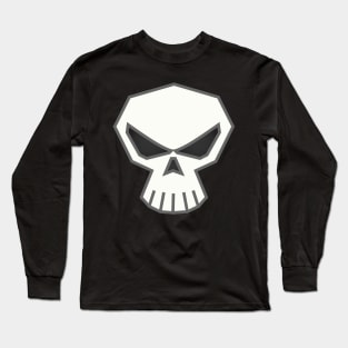 Geometric Skull Long Sleeve T-Shirt